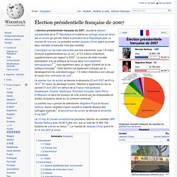 Élection présidentielle française de 2007