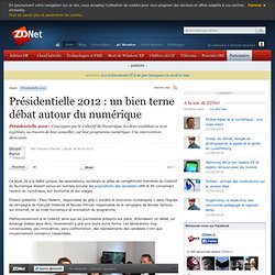 Présidentielle 2012 : un bien terne débat autour du numérique