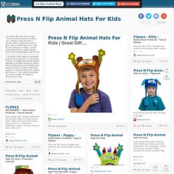 Press N Flip Animal Hats For Kids