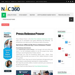 Press Release Power - New York City 360 News