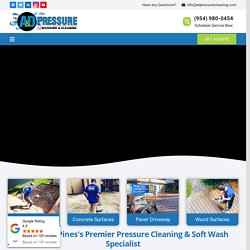 A & D Pressure Cleaning and Soft Wash Specialist in Pembroke Pines, FL