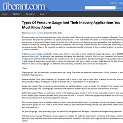 Buy Digital Pressure Gauges- Noshok Mass Measure