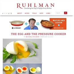 Pressure Cooker Eggs