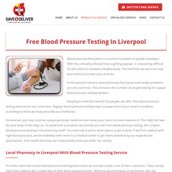 Blood Pressure Testing Pharmacy In Liverpool