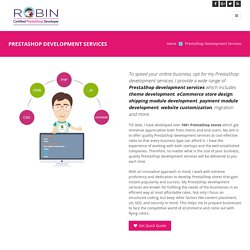 Prestashop Development Services, eCommerce Services
