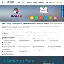 Prestashop Development Services