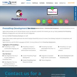 Prestashop Development Services