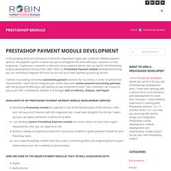 Prestashop Module Development, Payment Gateway