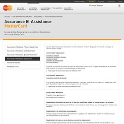 Assistance MasterCard