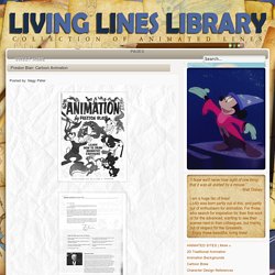 Living Lines Library: Preston Blair: Cartoon Animation