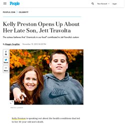 Kelly Preston - Jett Travolta's Autism & Death on "The Doctors"