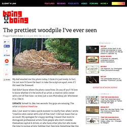 The prettiest woodpile I've ever seen