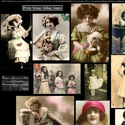 Pretty Vintage Images for your artwork