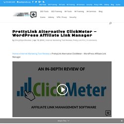 PrettyLink Alternative ClickMeter - Wordpress Affiliate Link Manager