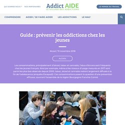 Guide : prévenir les addictions chez les jeunes