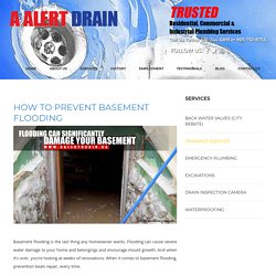 How to Prevent Basement Flooding