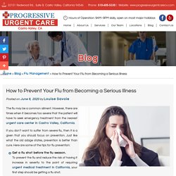 How to Prevent Your Flu from Becoming a Serious Illness