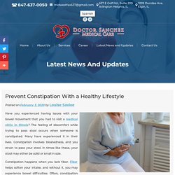 Prevent Constipation With a Healthy Lifestyle