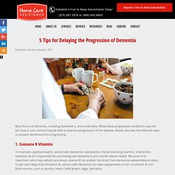 5 Ways to Prevent Dementia from Progressing