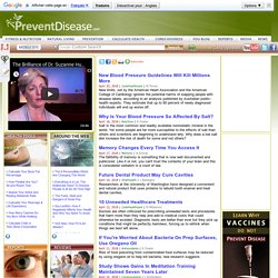 Prevent Disease.com - Aiming Towards Better Health