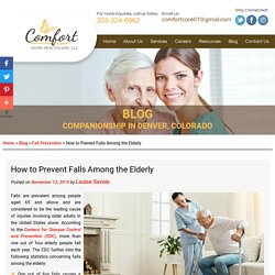 How to Prevent Falls Among the Elderly