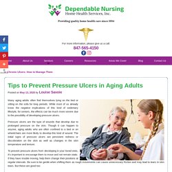 Tips to Prevent Pressure Ulcers in Aging Adults