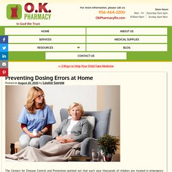 Preventing Dosing Errors at Home