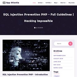 SQL Injection Prevention PHP – Full Guidelines