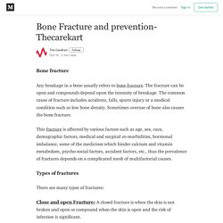 Bone Fracture and prevention-Thecarekart - The CareKart - Medium