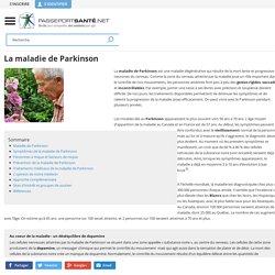 Maladie de Parkinson