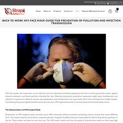Back to Work N95 Face Mask Guide for Prevention of Pollution and Infection Transmission – Strapit Sports Medical
