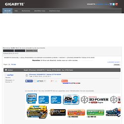 [Preview] GIGABYTE 7 Séries Z77X-UD3H