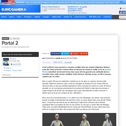 Portal 2 Preview // PC /// Eurogamer.fr