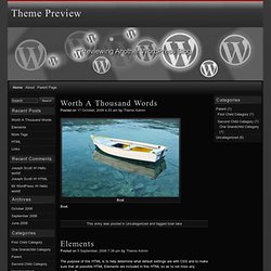 Previewing Another WordPress Blog