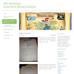Previous Posts - Ms. Hastings Science & Social Studies