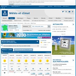 METEO PISSOS par Météo-France - Prévisions Météo gratuites à 15 jours sur toutes les villes de la métropole