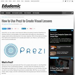 How to Use Prezi to Create Visual Lessons