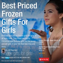 Best Priced Frozen Gifts For Girls