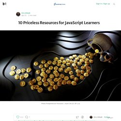 10 Priceless Resources for JavaScript Learners — JavaScript Scene