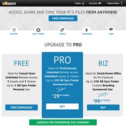 Run your own Personal Cloud: TonidoPro: Get More From Tonido