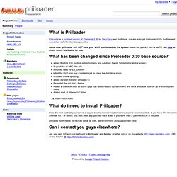 priiloader - Preloader MOD