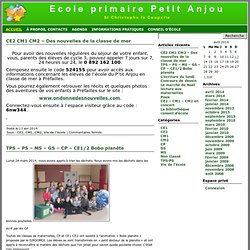 Ecole primaire Petit Anjou - St Christophe la Couperie