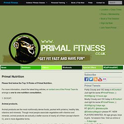 Outdoor Fitness and Paleo Nutrition in Manchester, Chorlton and Didsbury - Primal Fitness
