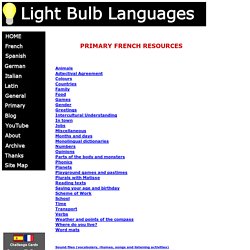 Primary French Resources