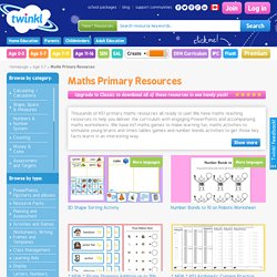 Maths Primary Resources, maths games, numbers