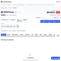 EPIK Prime price today, EPIK to USD live, marketcap and chart