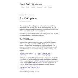 An SVG primer
