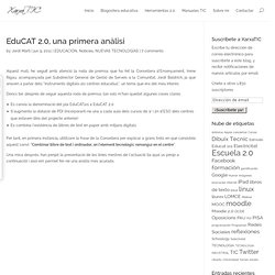 EduCAT 2.0, una primera anàlisi