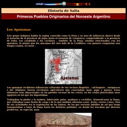 Primeros pueblos aborígenes del noroeste argentino