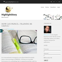 How Can Prince 2 Training Be Useful?